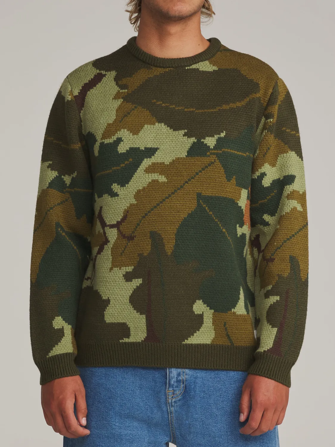 Katin Mitchell Pullover Camo-Strick Classic Fit