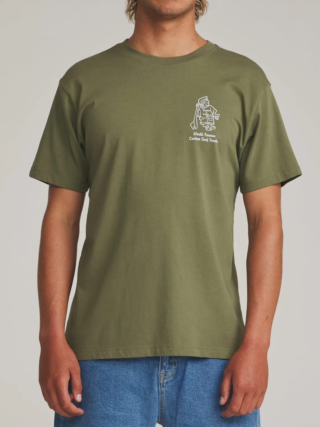 Katin Rag T-Shirt aus Bio-Baumwolle mit Surf-Print