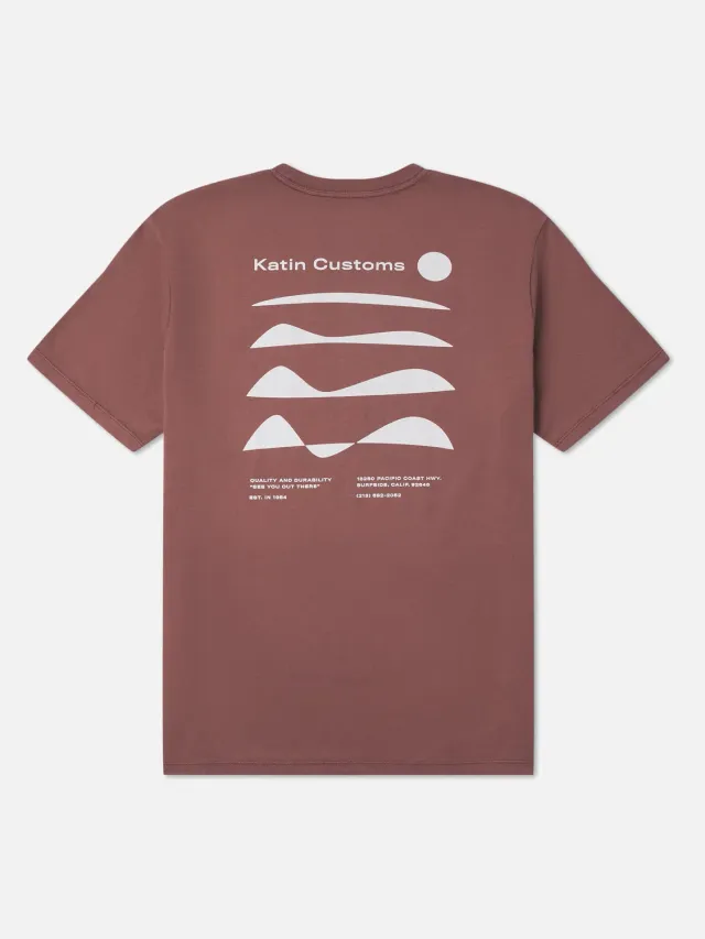 Katin Frequency T-Shirt Grafik-Print