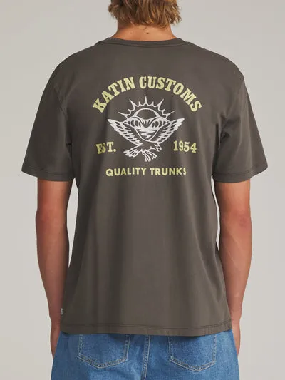 Katin Herman T-Shirt Baumwolle Artworkprint