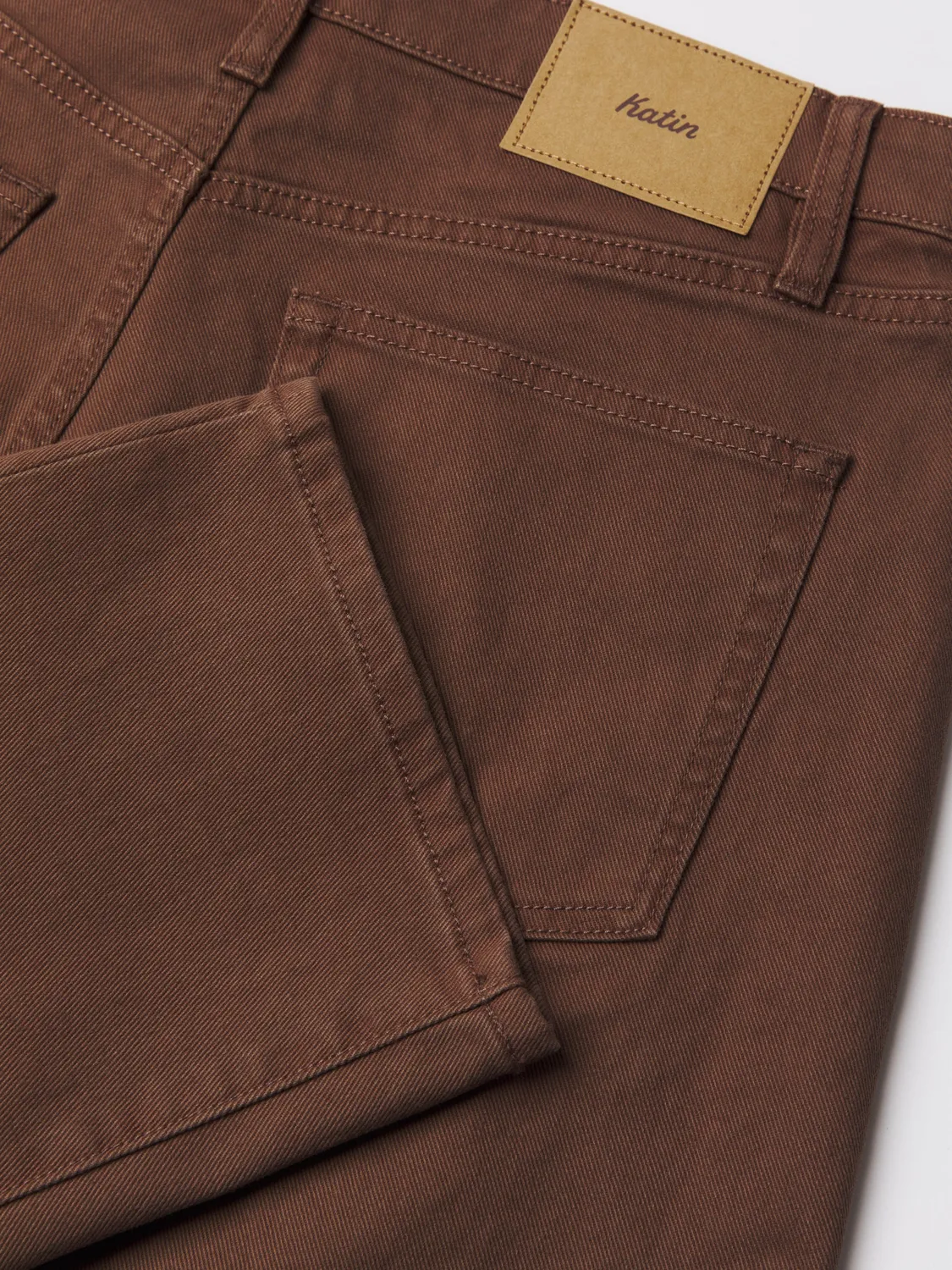 Katin Ren 57 Classic Straight Bull Denim Jeans Stretch
