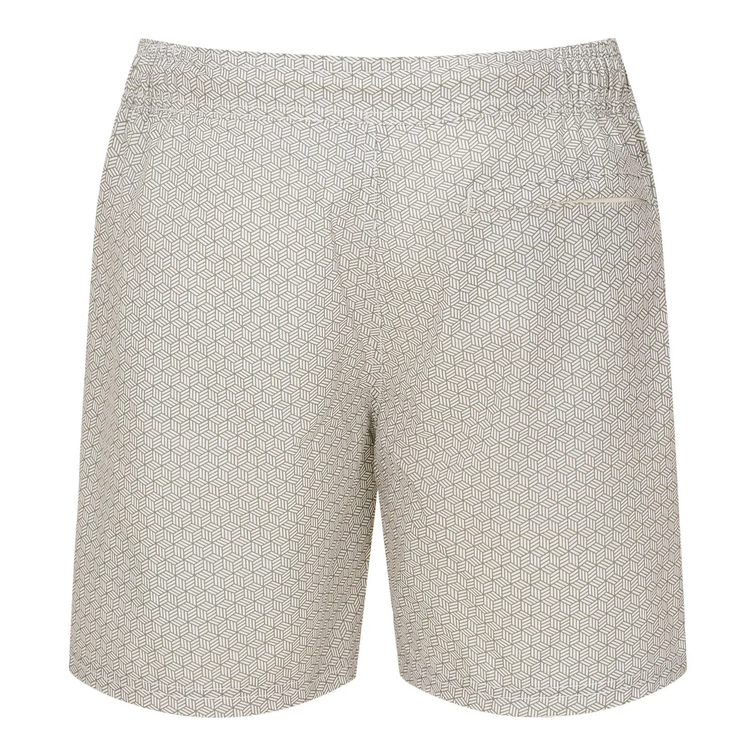 Ramatuelle Terceira Herren Badeshorts Comfort-Fit gemustert