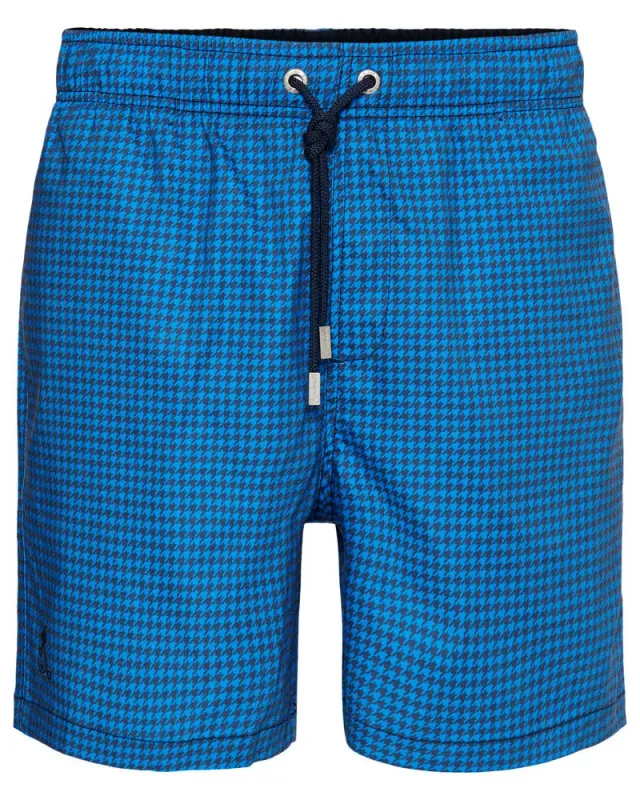 Ramatuelle Pied de Poule Badeshorts klassisch Hahnentritt