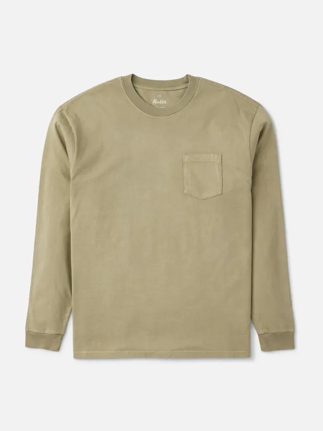 Katin Base Long Sleeve Tee Langarmshirt Bio-Baumwolle