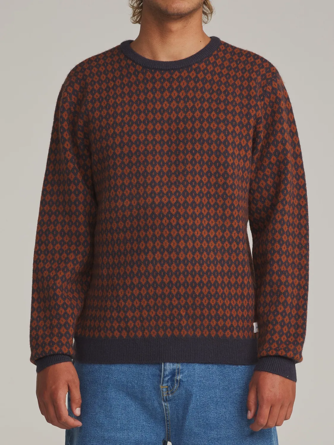 Katin Check Sweater Pullover mit Argyle-Muster