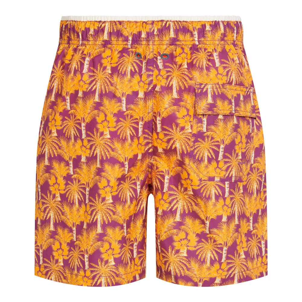Ramatuelle Palmyra Badeshorts Palmen-Print recycelt