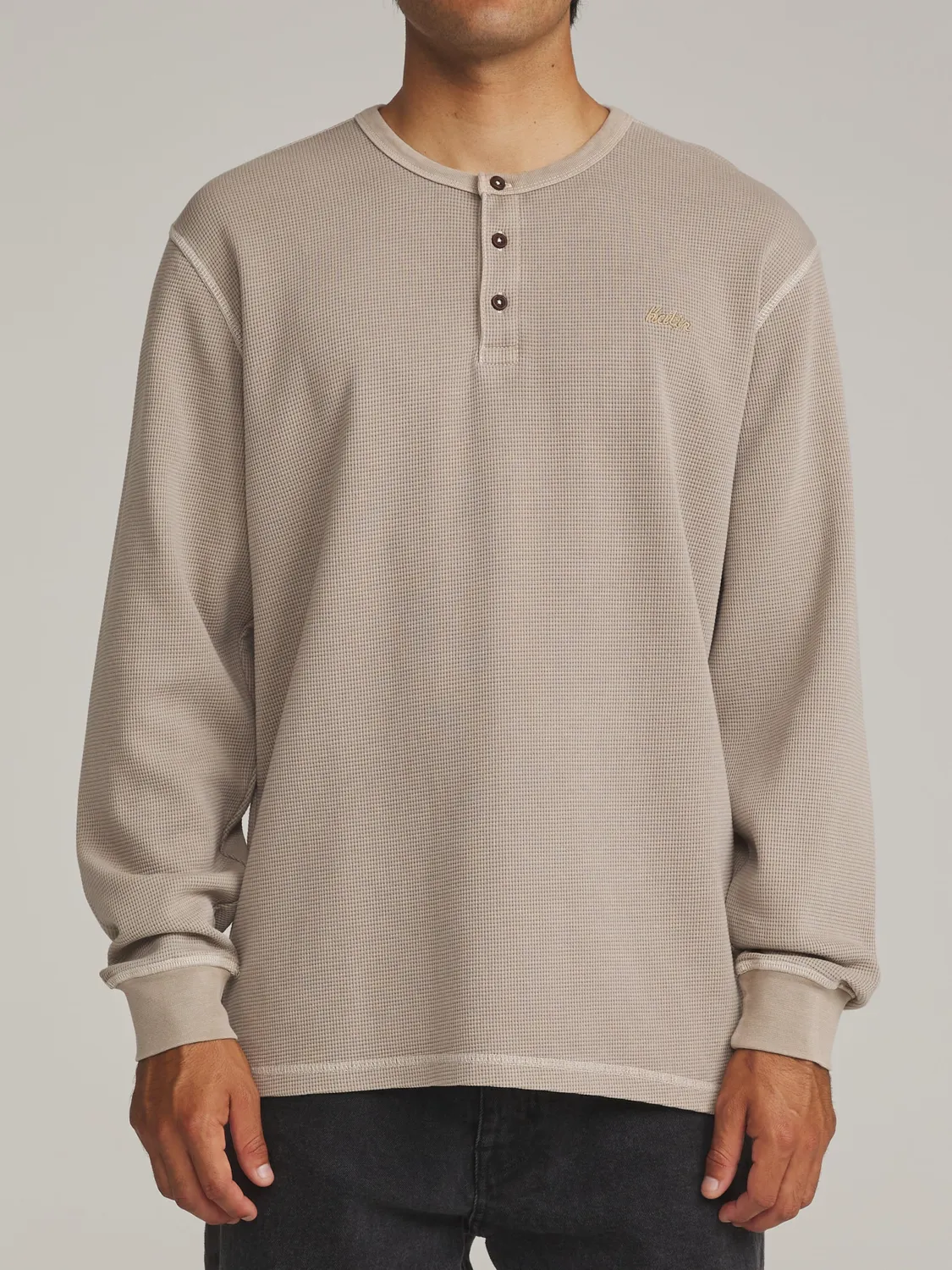 Katin Mesa Thermal Henley Longsleeve Waffle
