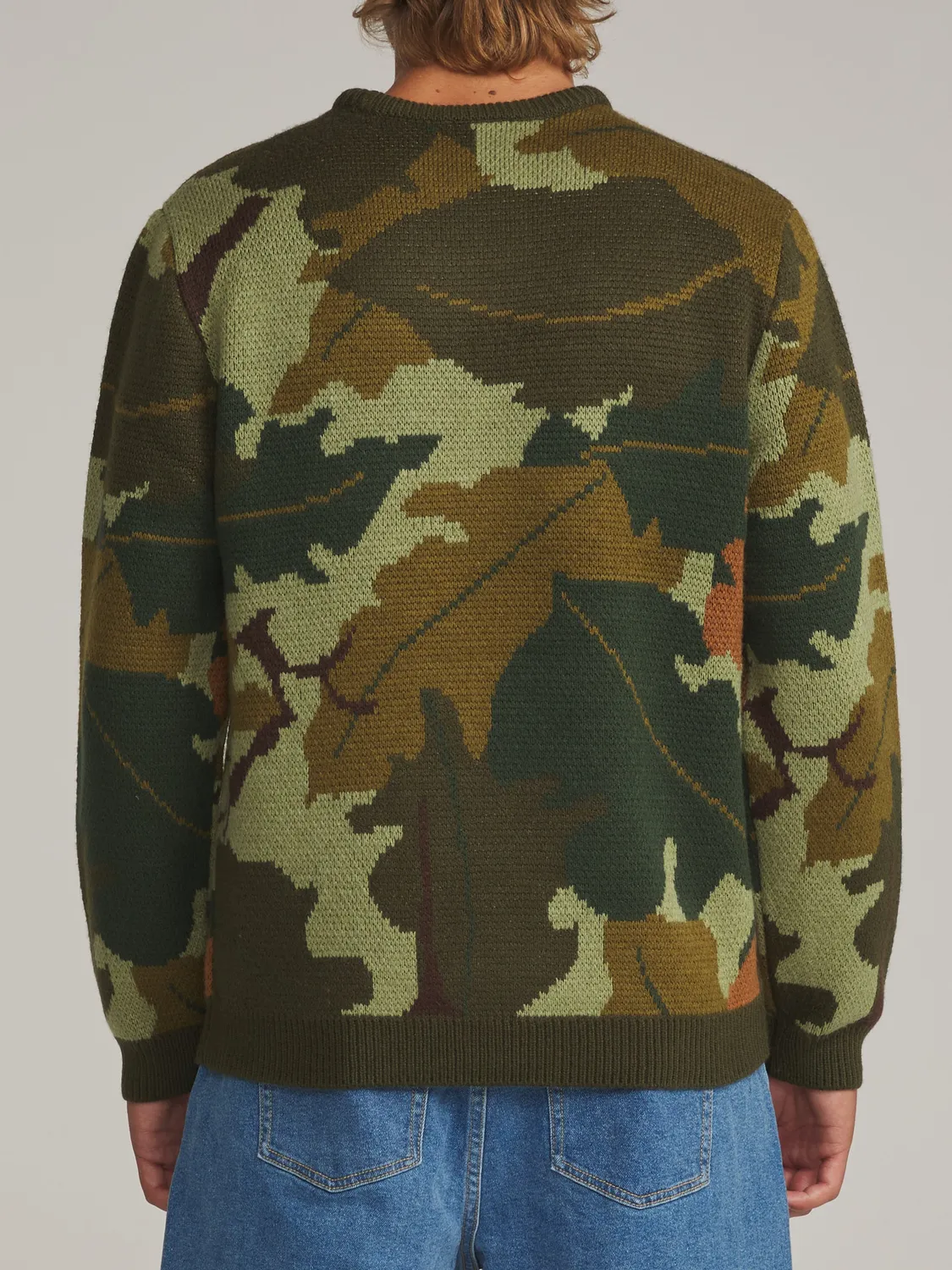 Katin Mitchell Pullover Camo-Strick Classic Fit