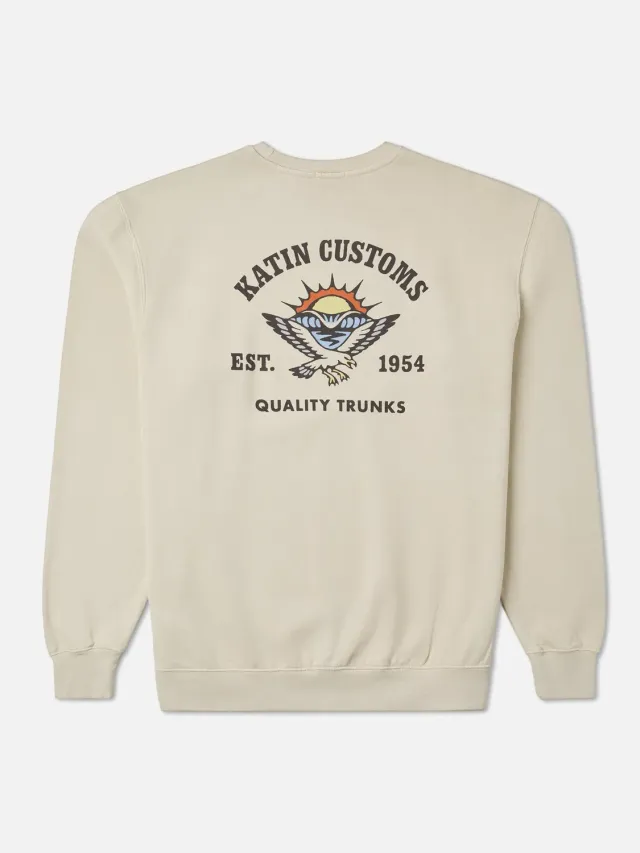 Katin Herman Crew Sweatshirt Grafik-Print