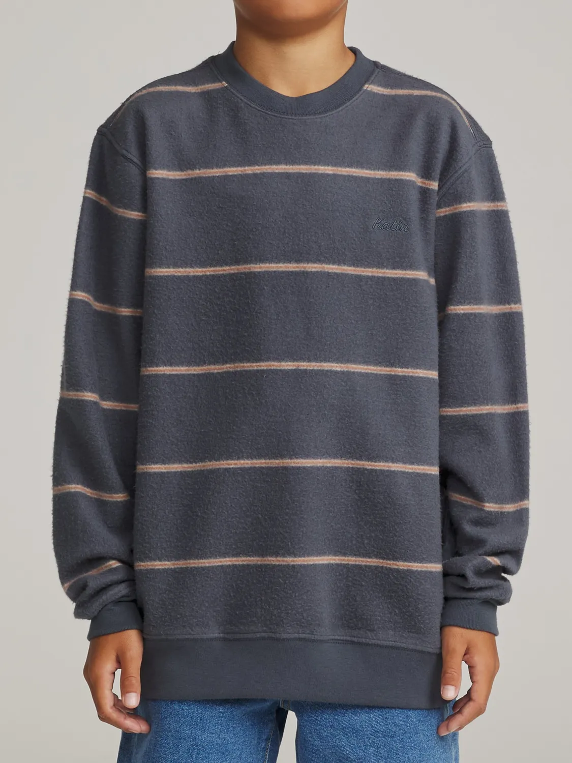 Katin Boys Parks Crew Pullover Streifen