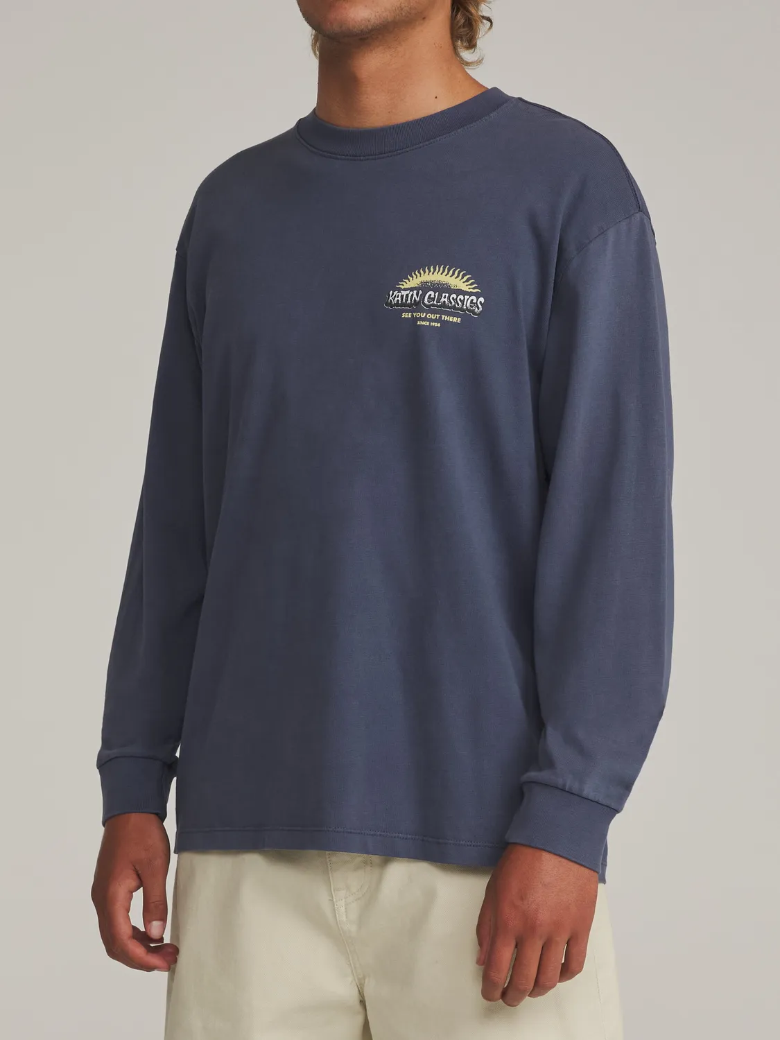 Katin Glow Box Fit LS Tee Langarmshirt