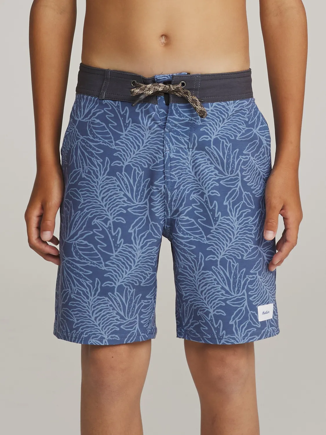 Katin Lush Hybrid Kinder Badeshorts Tropen-Print