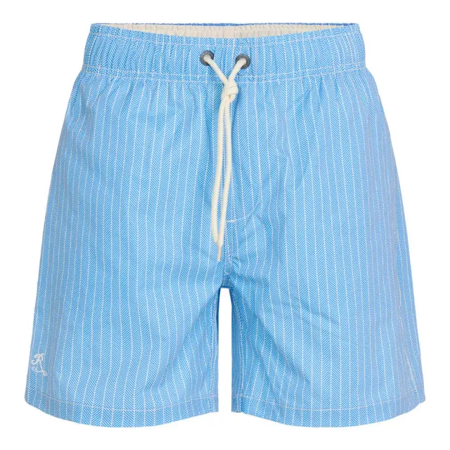 Ramatuelle Beachwear Faial Badeshorts classic Geometrie-Print