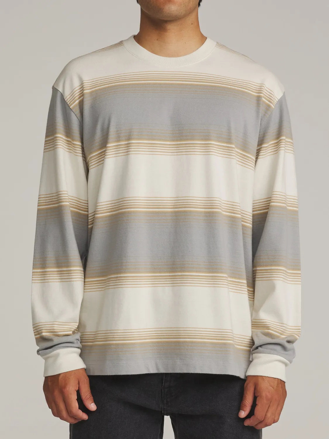 Katin Sunset Box Fit Longsleeve gestreift aus Jersey