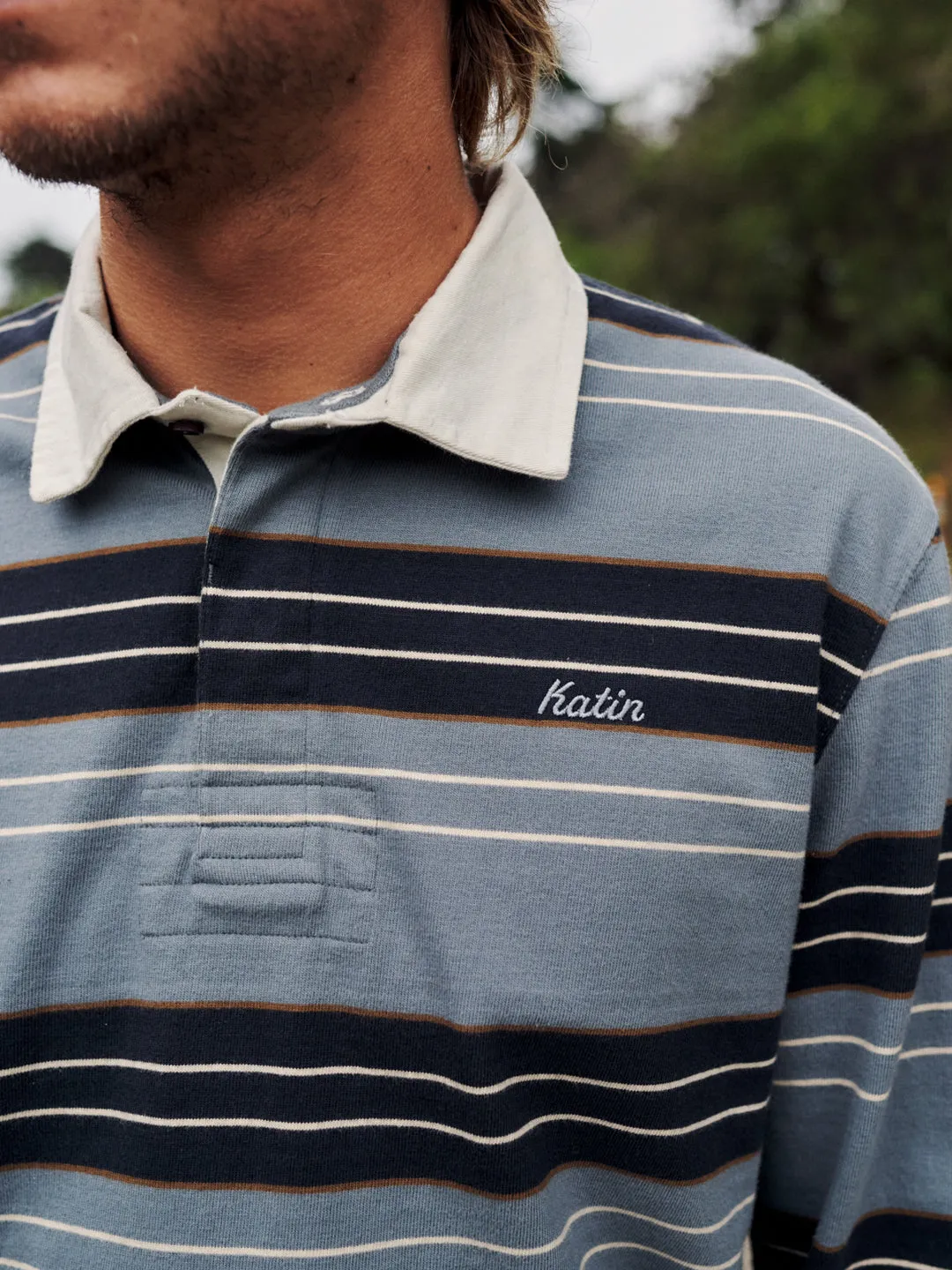 Katin Greg LS Rugby Polo Langarmshirt