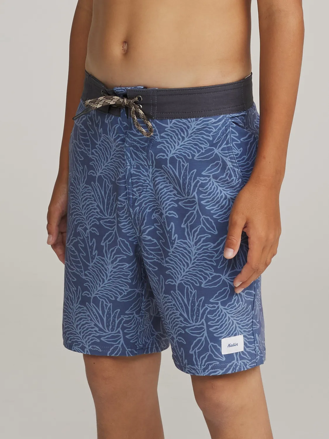 Katin Lush Hybrid Kinder Badeshorts Tropen-Print
