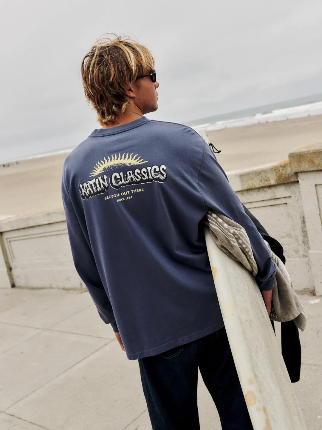Katin Glow Box Fit LS Tee Langarmshirt