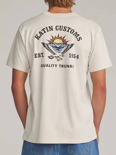 Katin Herman T-Shirt Baumwolle Artworkprint