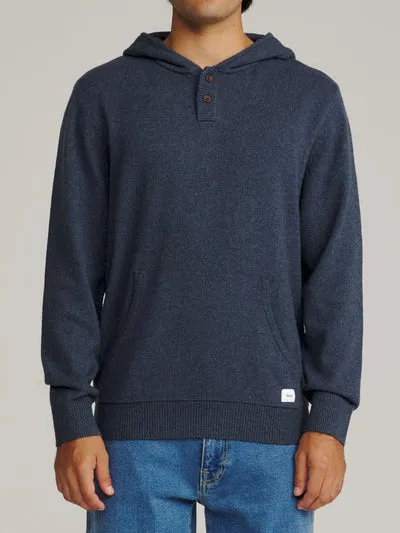 Katin Hayes Hooded Henley Sweater Kapuzenpullover
