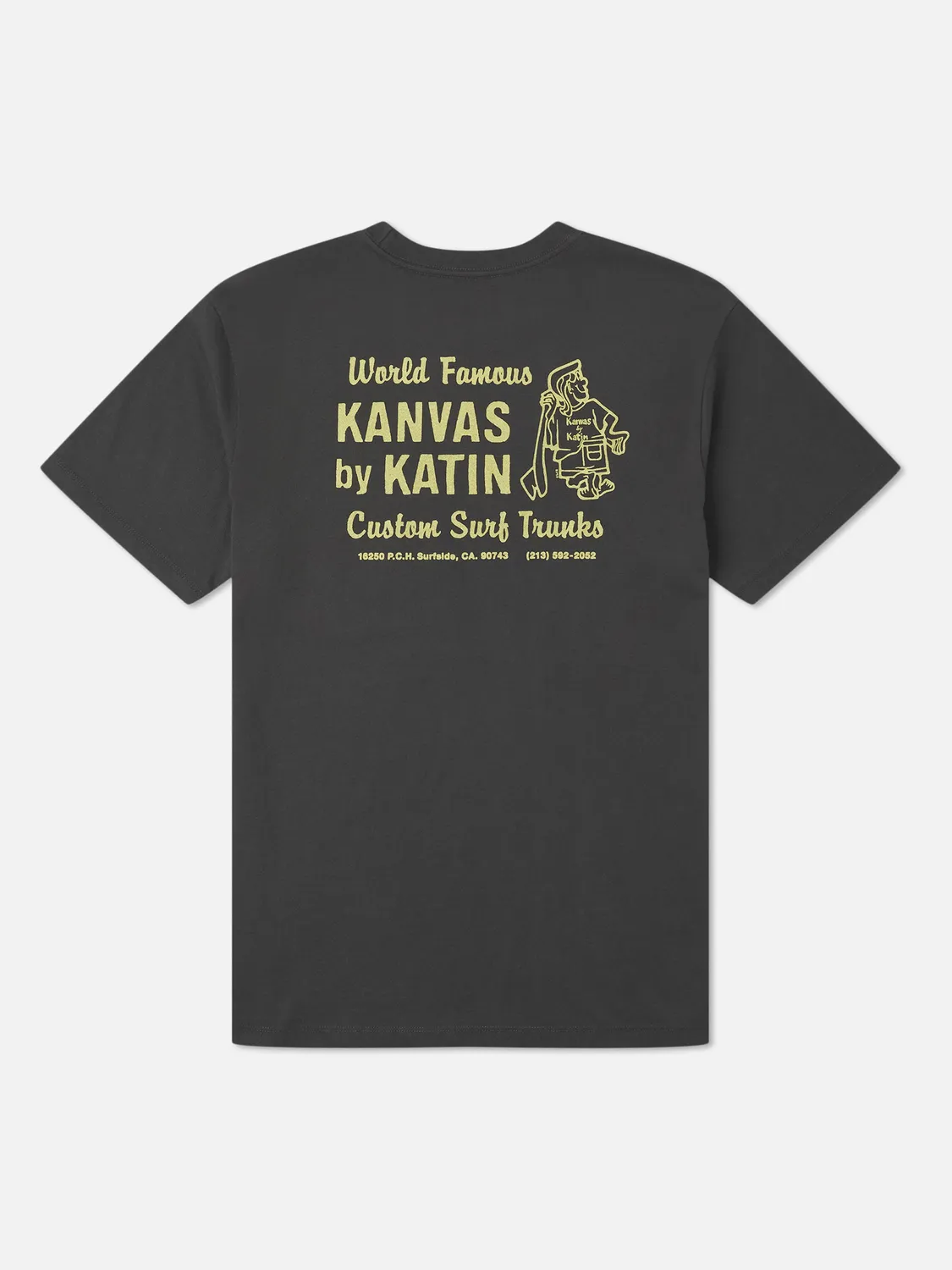 Katin Rag T-Shirt aus Bio-Baumwolle mit Surf-Print