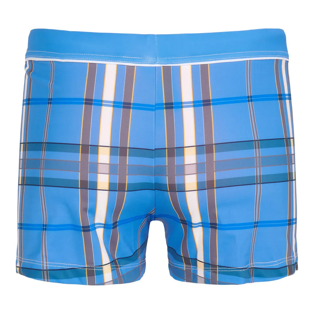 Ramatuelle Lankawi Herren Badeshorts eng kariert Stretch