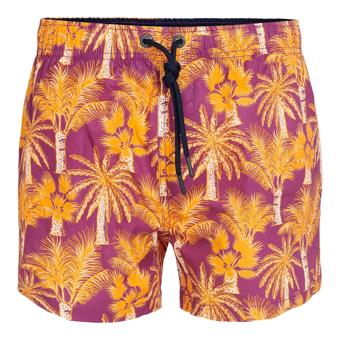 Ramatuelle Brehat Badeshorts kurz Palm-Print