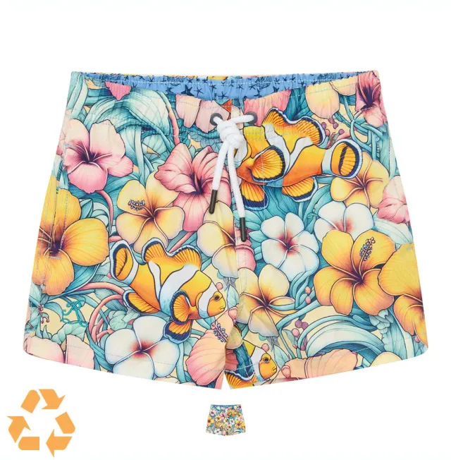 Ramatuelle Beachwear Aloha Kinder Badeshorts recycelt
