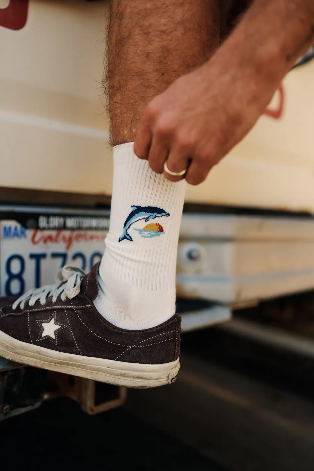 Katin Dolphin Sock Socken Jacquard