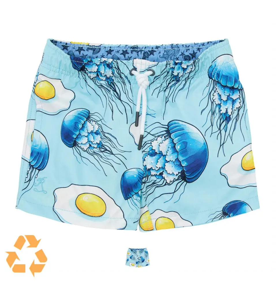 Ramatuelle Beachwear Ernie & Bernie Kinder Badeshorts recycelt