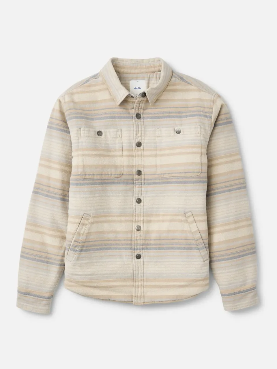 Katin Harold Stripe Shirt Jacket Hemdjacke – Sherpa