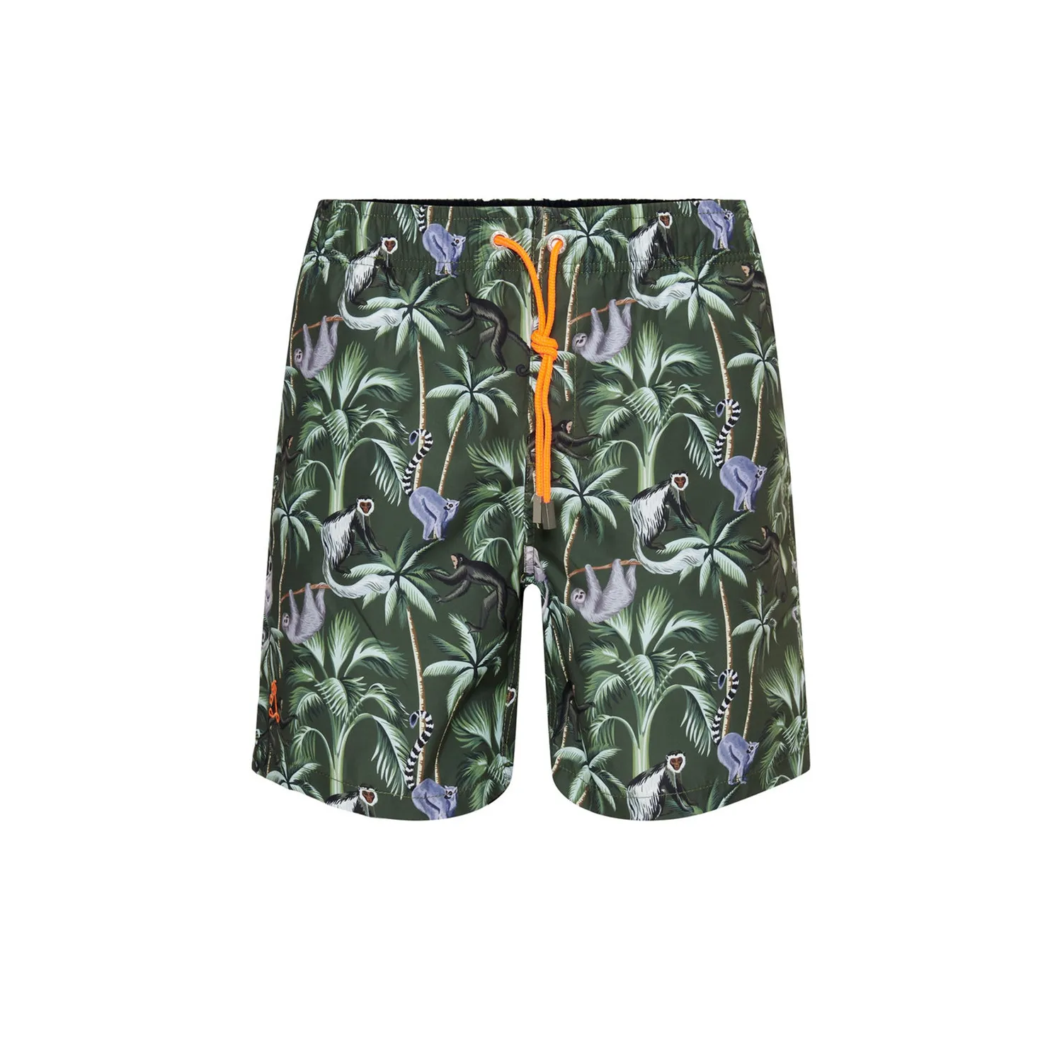 Ramatuelle Monkey Badeshorts Kinder Recycling Affenprint