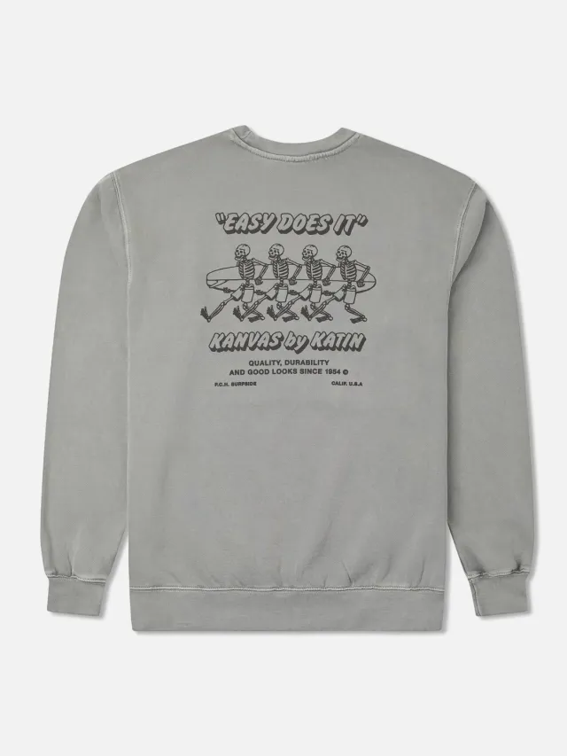 Katin Bones Crew Sweatshirt Grafik Fleece