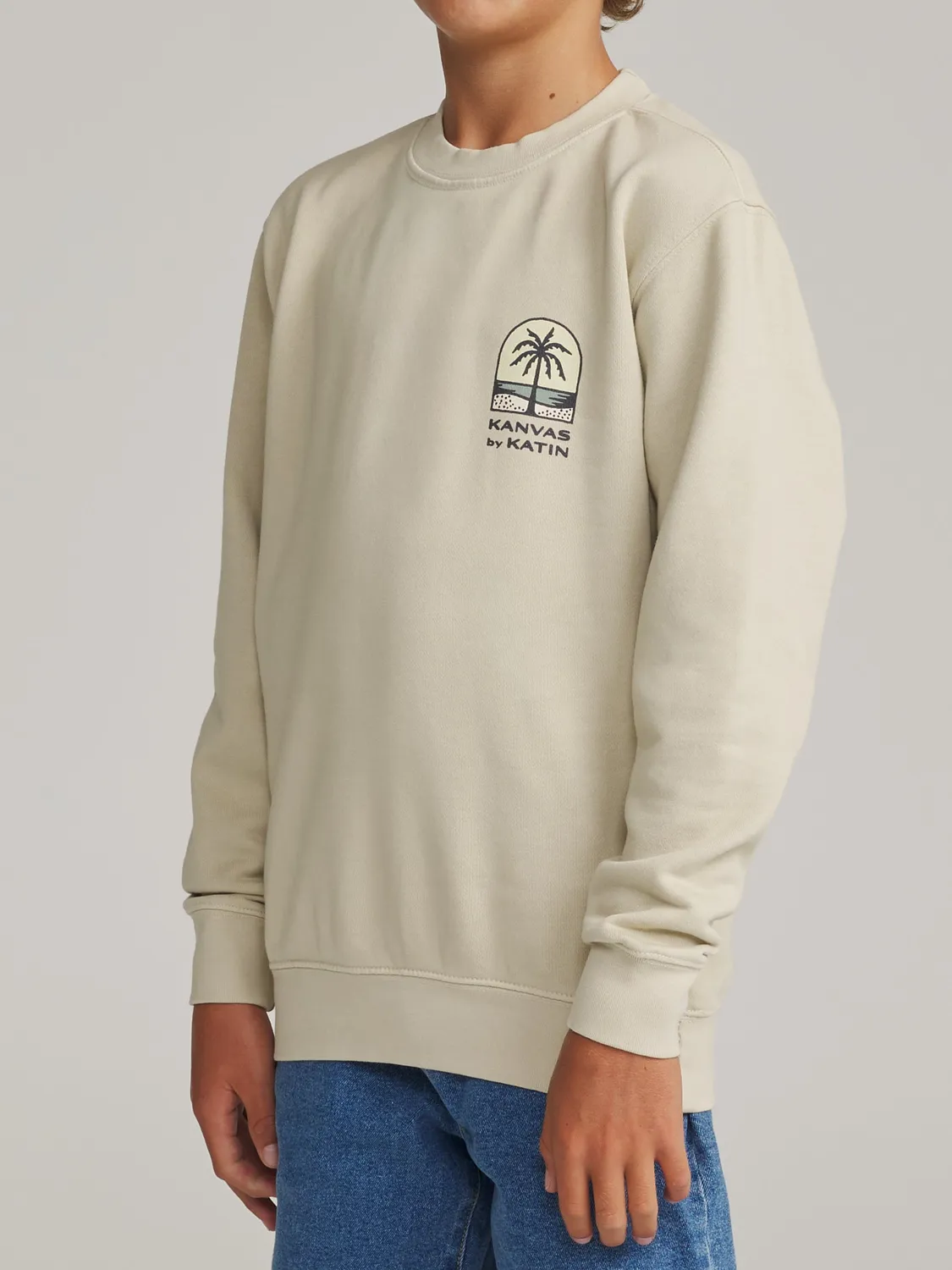 Katin Boys Passage Crew Sweatshirt Vintage-Print