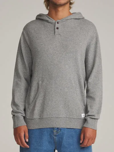 Katin Hayes Hooded Henley Sweater Kapuzenpullover
