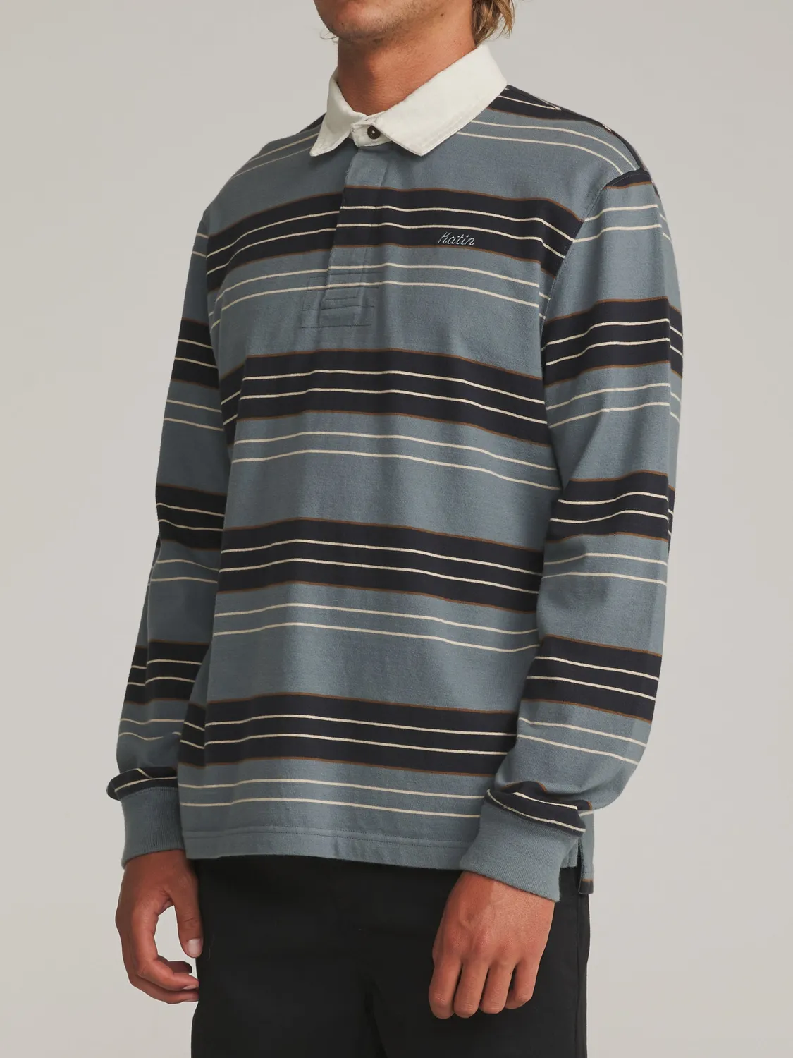 Katin Greg LS Rugby Polo Langarmshirt