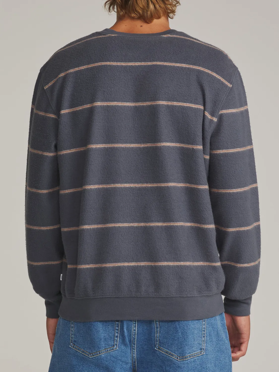 Katin Parks Crew Sweatshirt Reverse-Fleece Streifen
