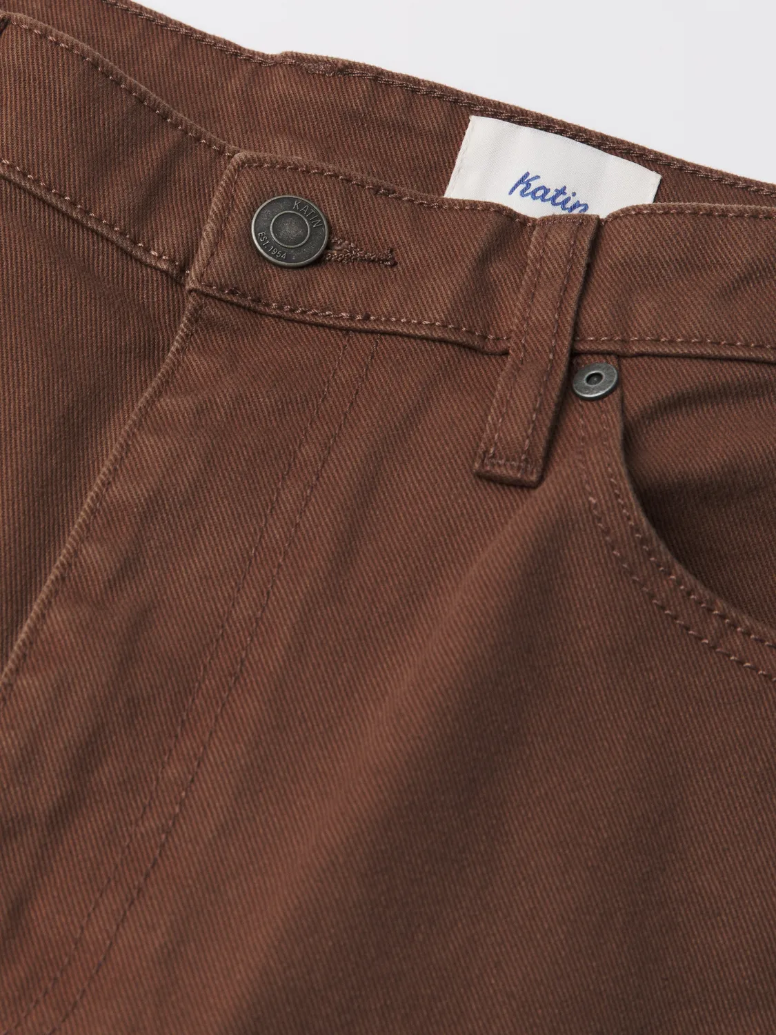 Katin Ren 57 Classic Straight Bull Denim Jeans Stretch