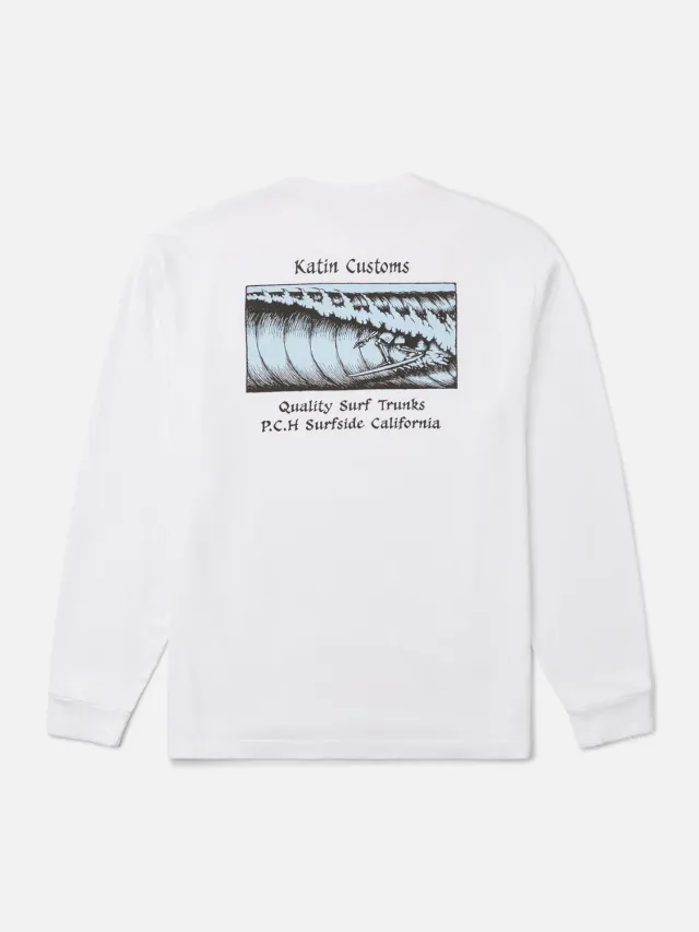 Katin Void Box Fit LS Tee Langarm-T-Shirt mit Grafik