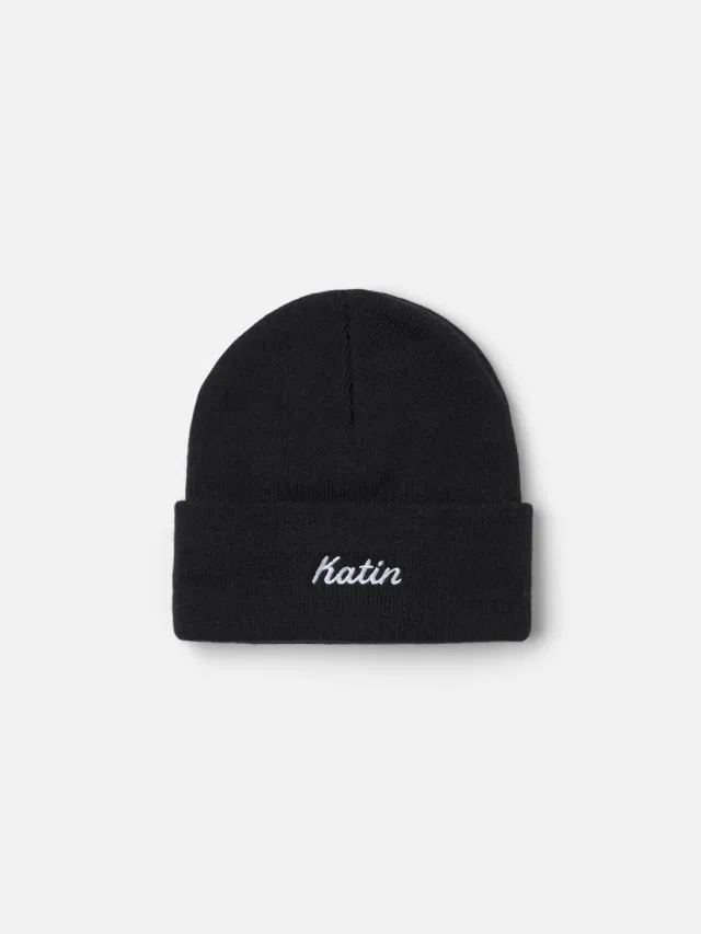 Katin Script Beanie Strickmütze Stickerei