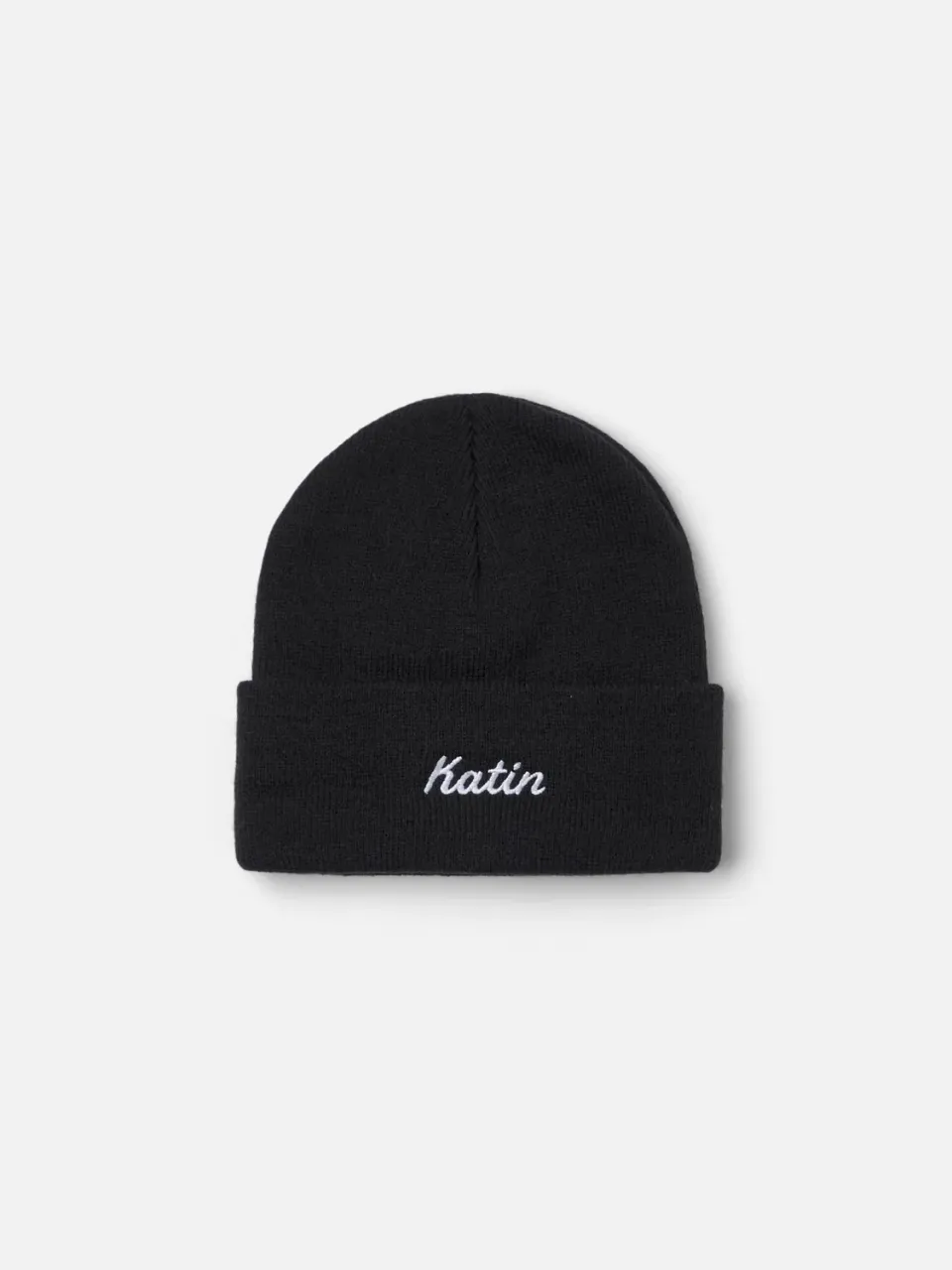 Katin Script Beanie Strickmütze Stickerei