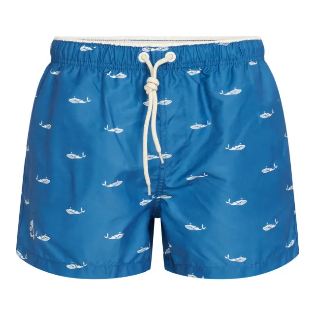 Ramatuelle Pico Badeshorts Herren kurz mit Walmotiv