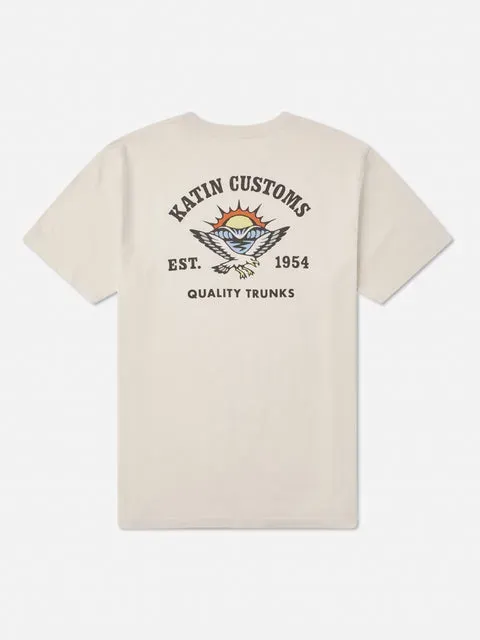 Katin Herman T-Shirt Baumwolle Artworkprint