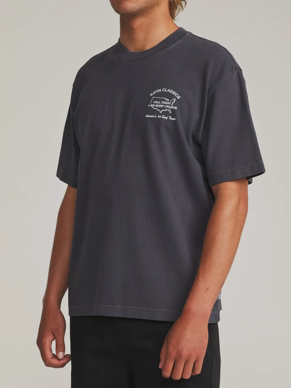 Katin States Box Fit T-Shirt Vintage-Grafik