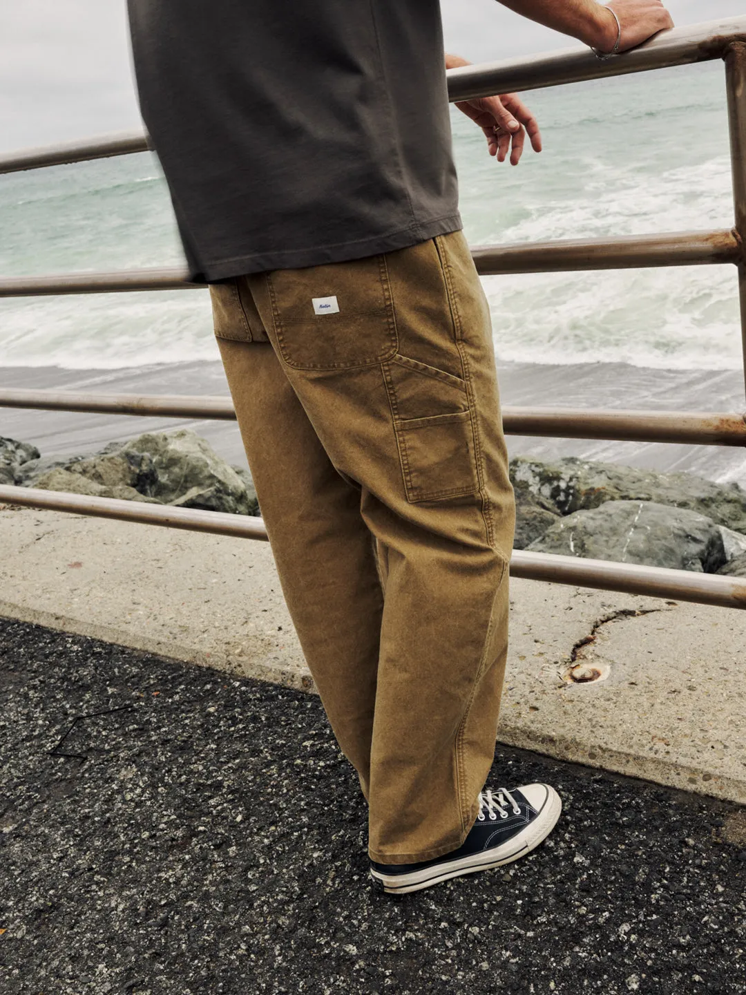 Katin Stanley Arbeitshose Relaxed Fit aus Canvas