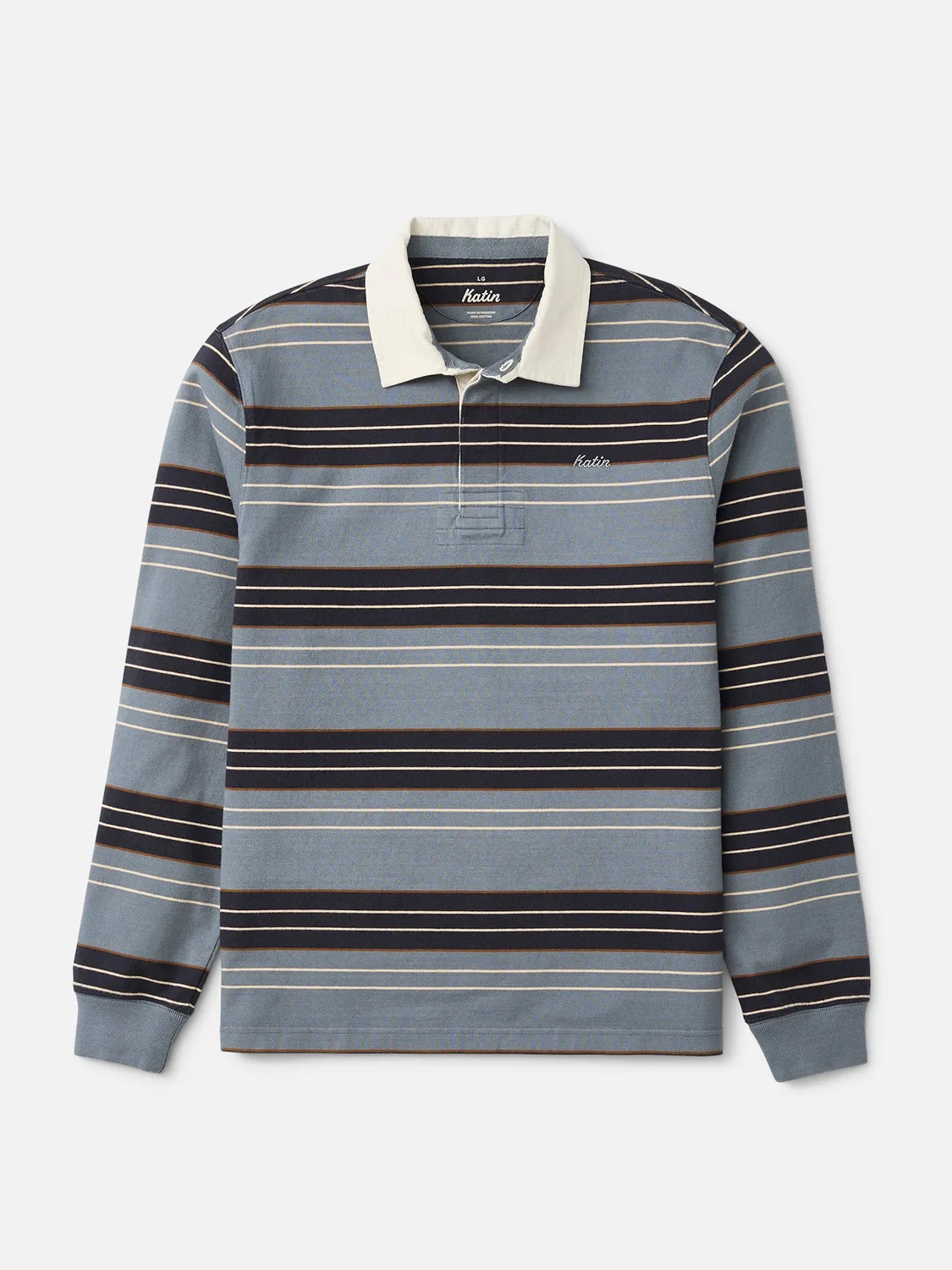 Katin Greg LS Rugby Polo Langarmshirt