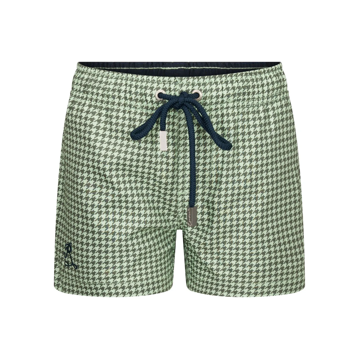 Ramatuelle Beachwear Pied de Poule Kinder Badeshorts Stretch