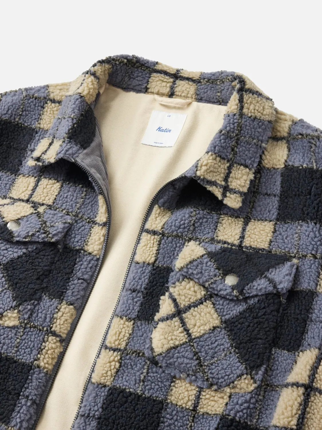 Katin Anderson Sherpa Jacke mit Flanellfutter