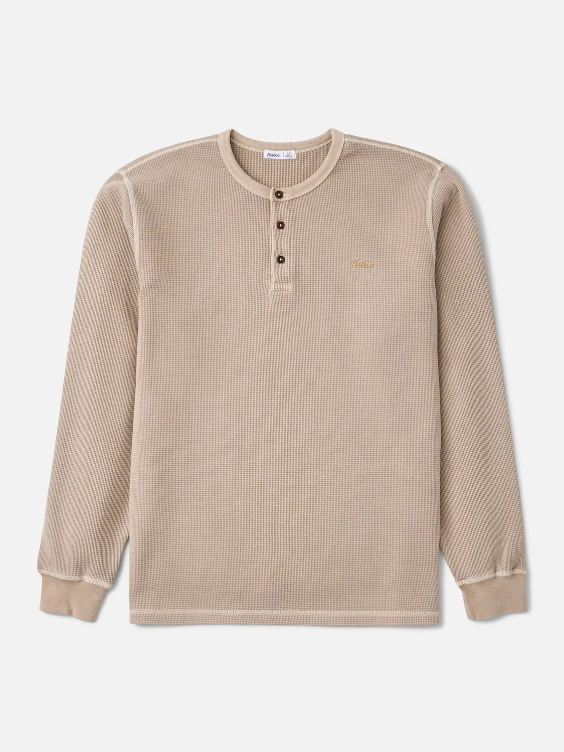 Katin Mesa Thermal Henley Longsleeve Waffle