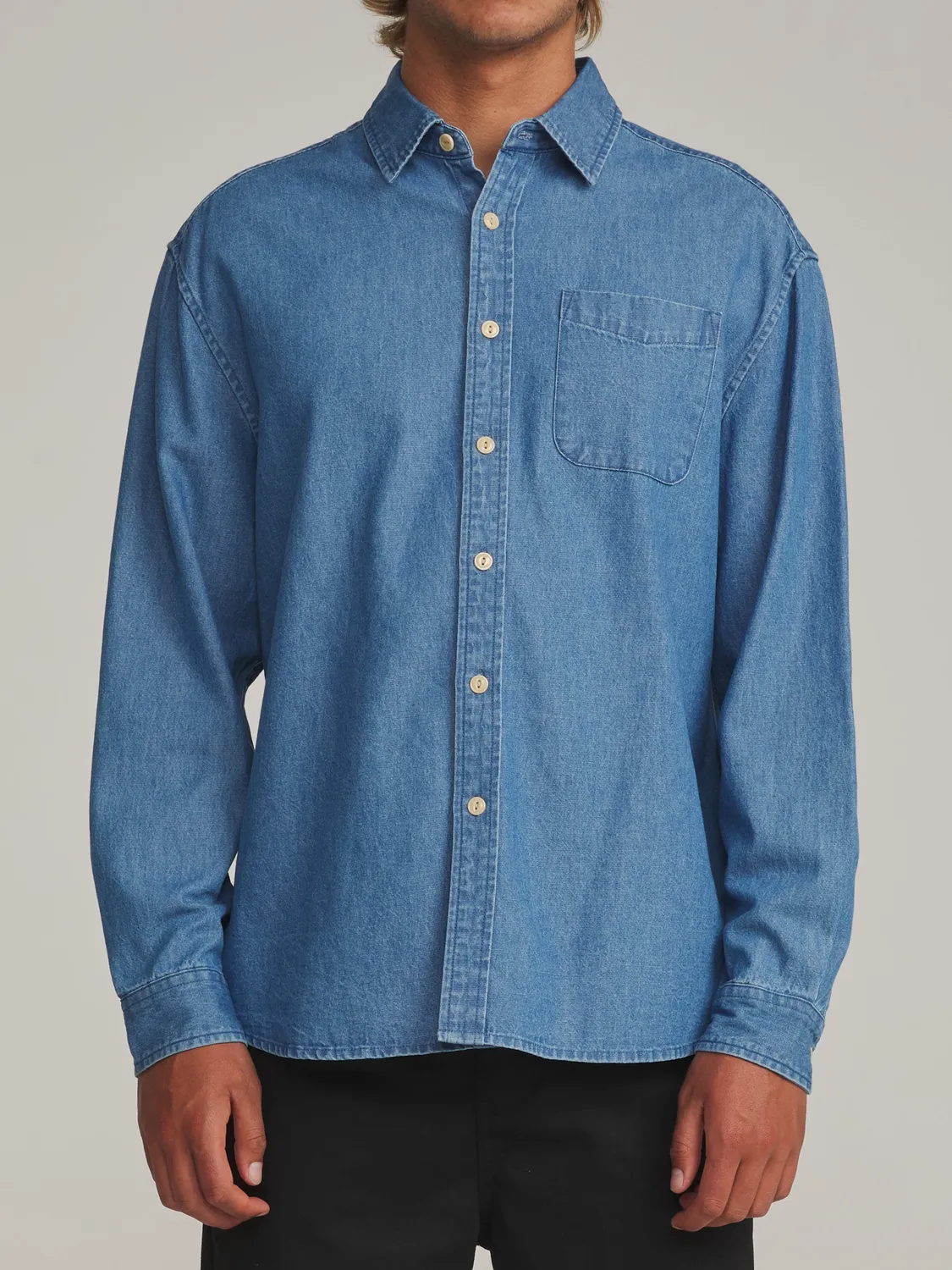 Katin Henry Denim Shirt Jeanshemd