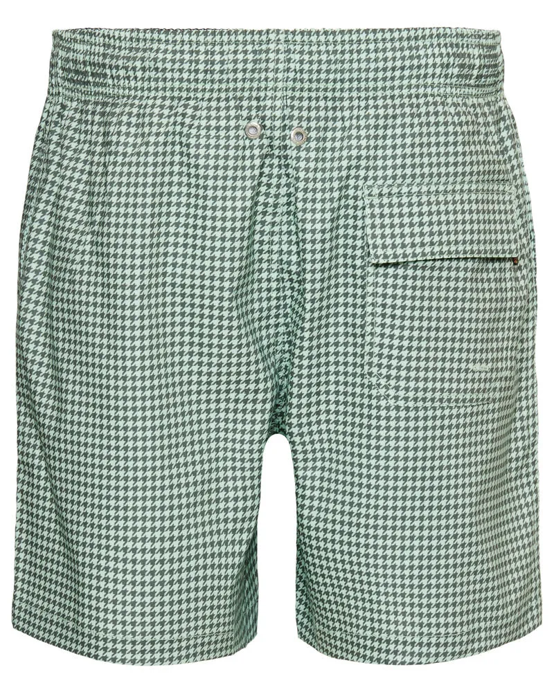 Ramatuelle Pied de Poule Badeshorts klassisch Hahnentritt